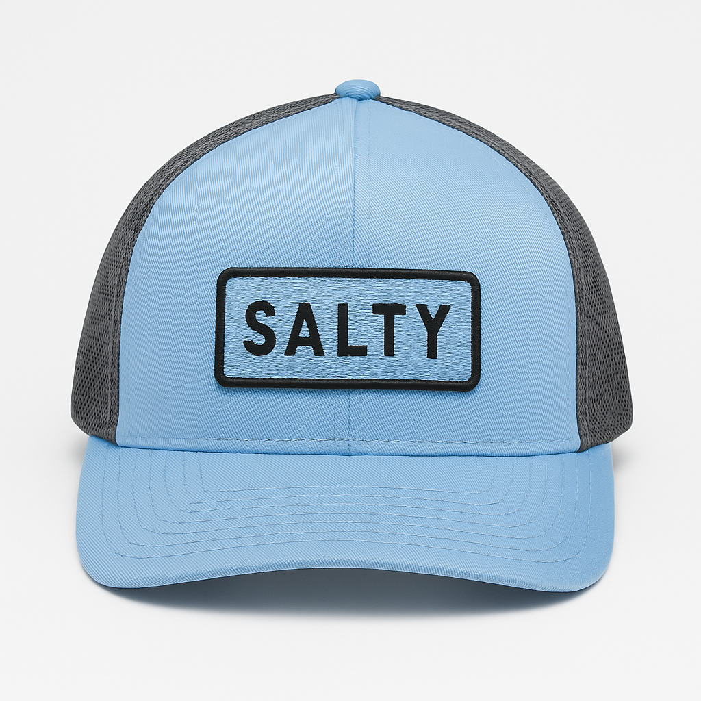 SALTY TRUCKER HAT BLUE