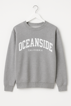 CLASSIC CREW NECK SWEATSHIRT GRAY