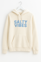 SALTY VIBES HOODIE CREAM
